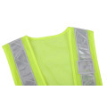 Chaleco de seguridad Cape de PVC amarillo Hi-Vis Mesh Vest